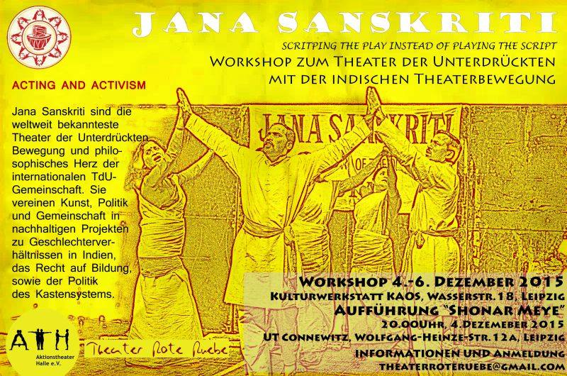 Workshop Jana Sanskriti 2015